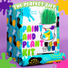 Paint & Plant Flower Pot Growing Kit with USA Seeds