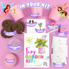 Pink Pot Fairy Garden Kit with Fairies, Pots, Soil, USA Seeds