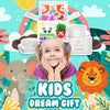 Animal Hairy Head Growing Kit with Animal Stickers