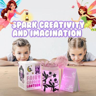 Fairy Garden Lantern Kit with LED Lantern Lights