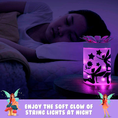 Fairy Garden Lantern Kit with LED Lantern Lights