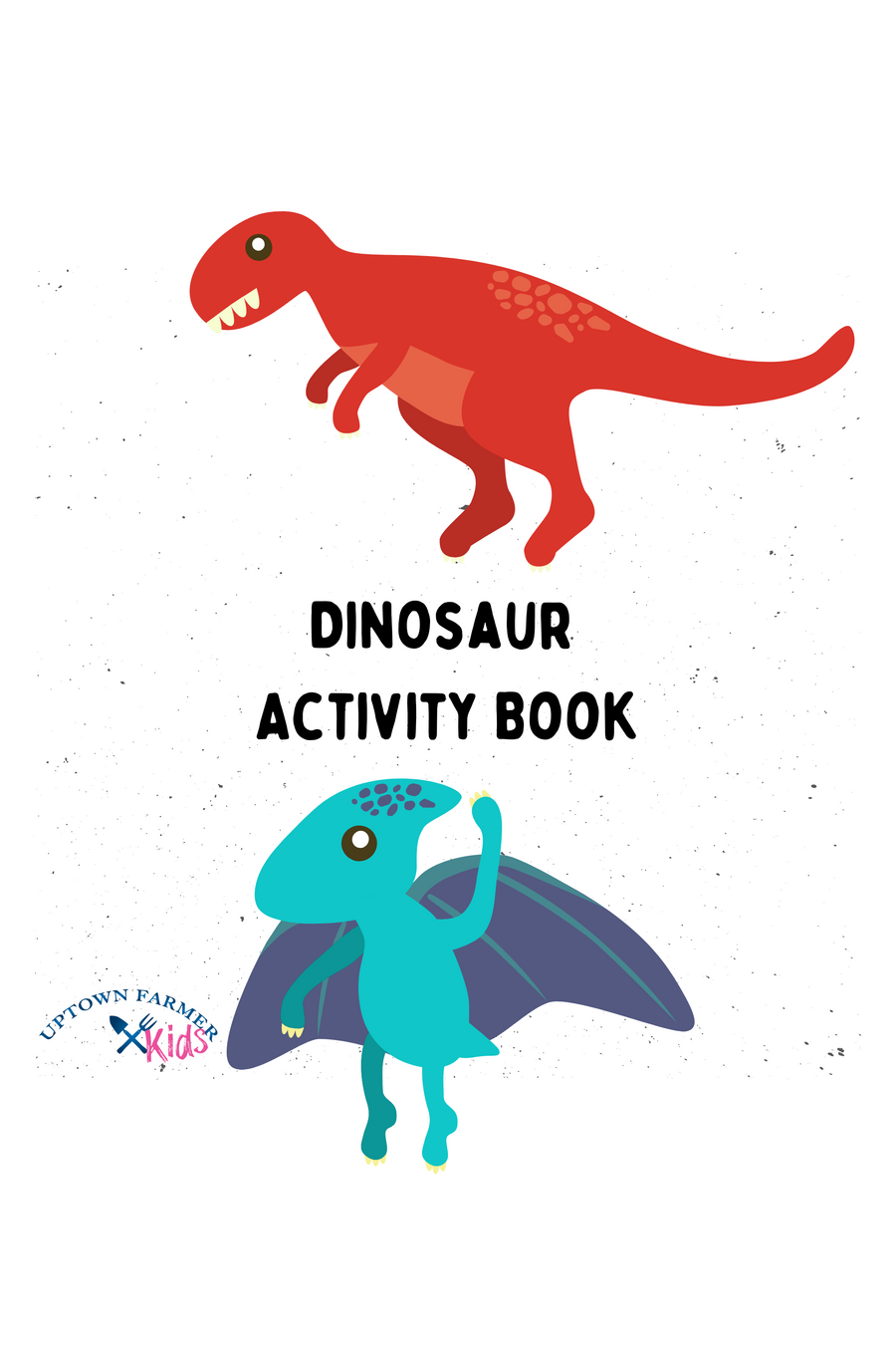 Dinosaur Coloring and Activity Book - Digital Download