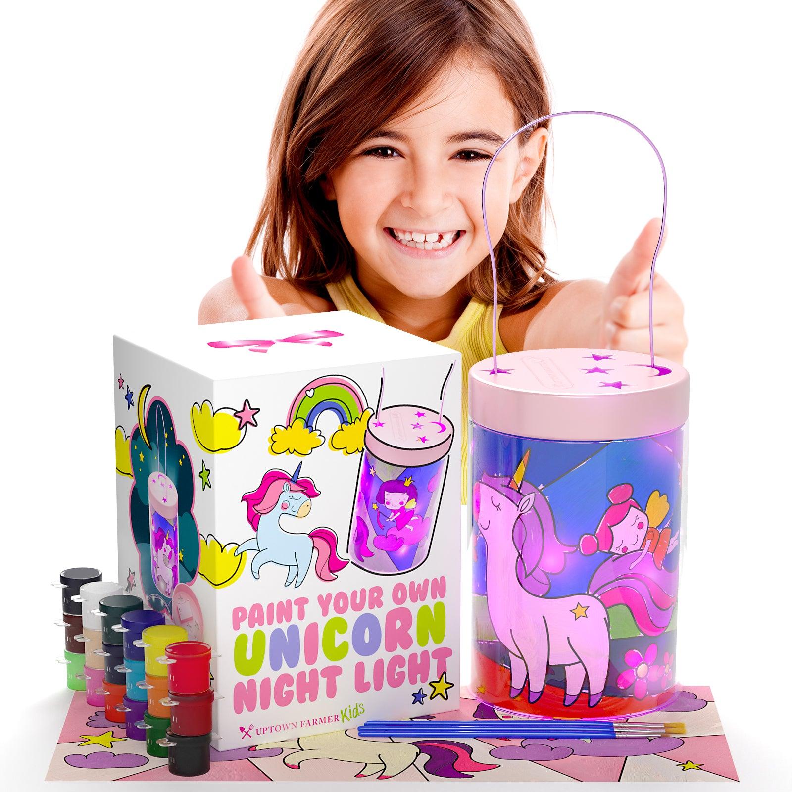 Unicorn Night Light - Paint Your Own Unicorn Night Kit - Uptown Farmer