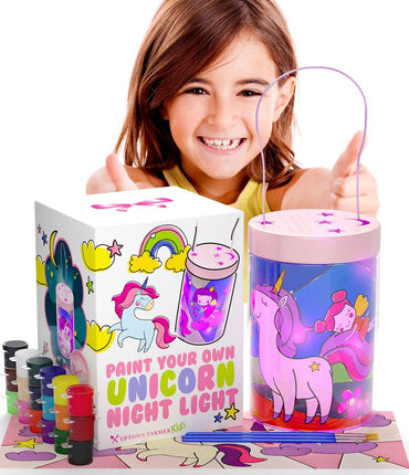Paint Your Own Unicorn Night Light - Unicorn Light or Unicorn Lights for Kids Room