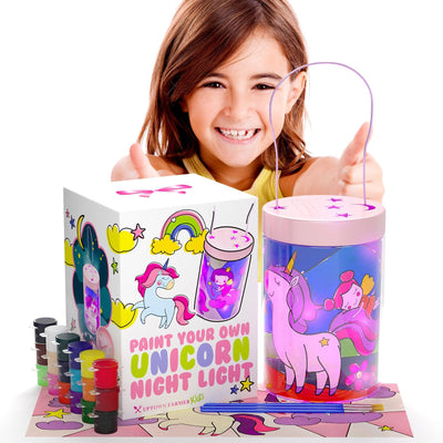 Paint Your Own Unicorn Night Light - Unicorn Light Uptown Farmer Kids