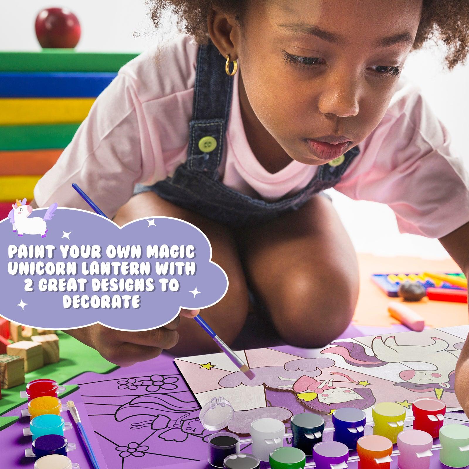 Paint Your Own Unicorn Night Light - Unicorn Light or Unicorn Lights for Kids Room