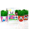 Animal Hairy Head Growing Kit with Animal Stickers