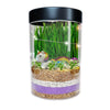 Unicorn Night Light Terrarium Kit for Kids with USA Seeds + Soil
